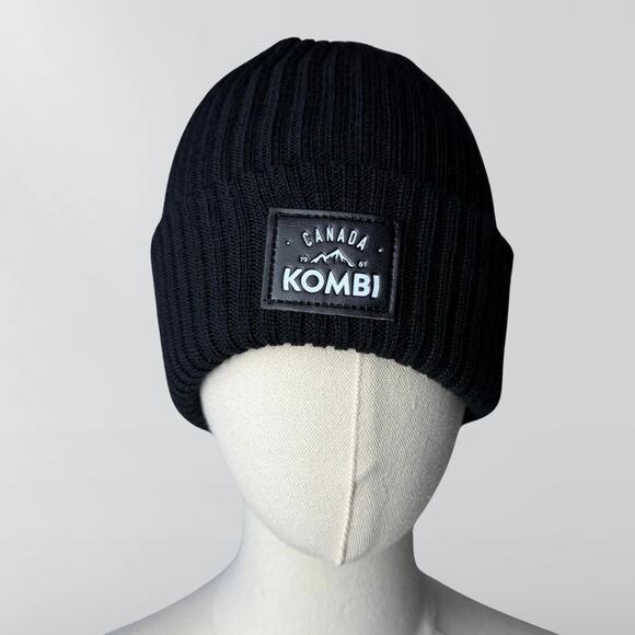 Kombi Canada The Street Black Toque Beanie Hat - Picture 1 of 3